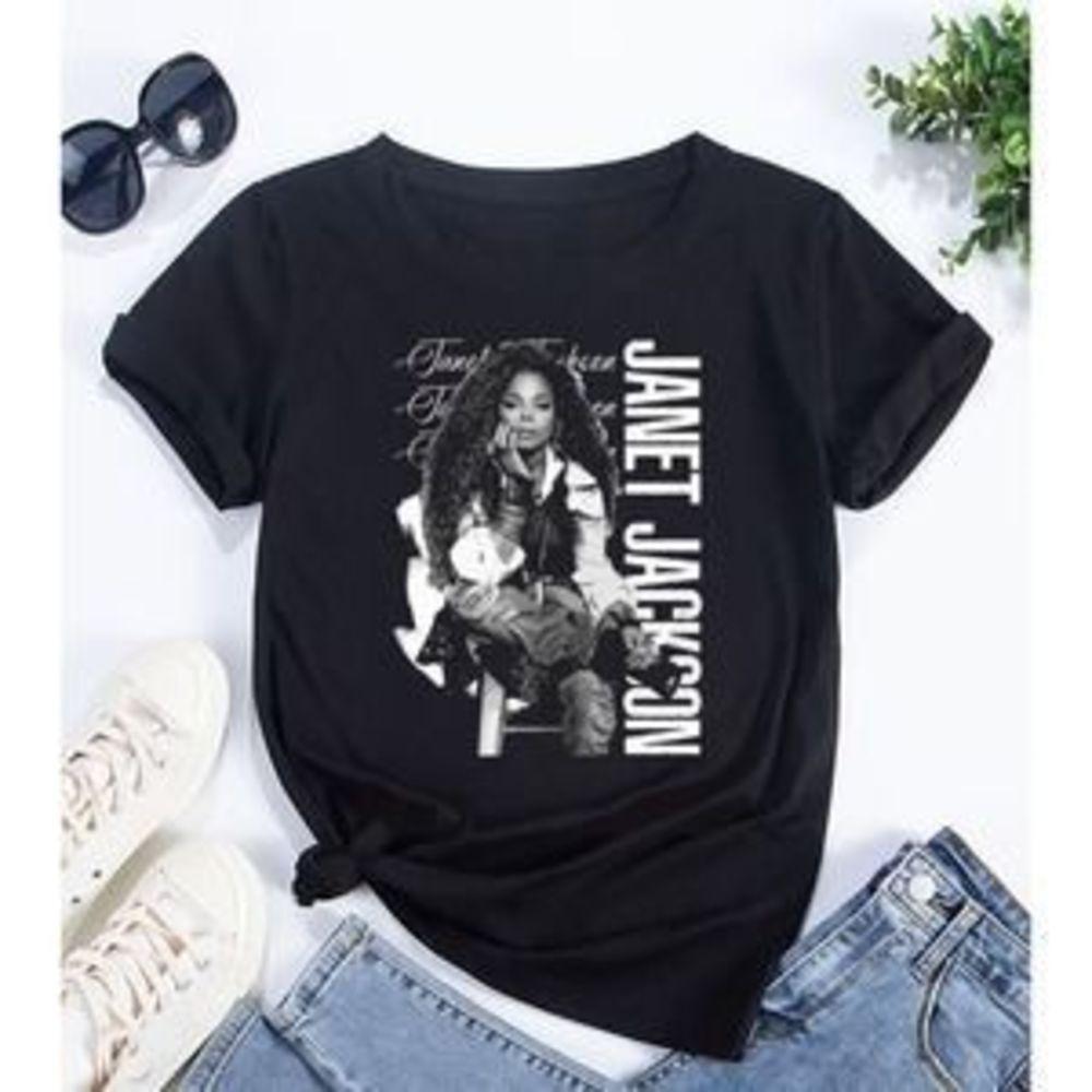Janet Jackson 90s Shirt, Summer 2024 Tour Concert Graphic Unisex Fan Tee 05